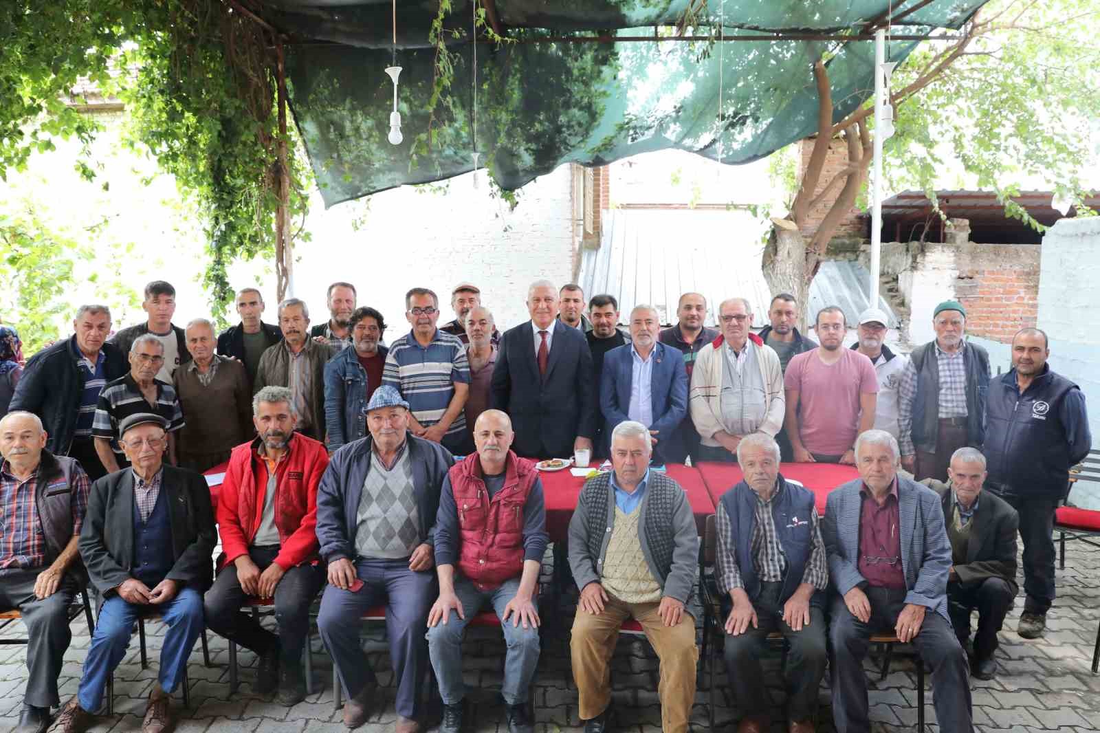 EFELER BELEDİYE BAŞKANI MEHMET FATİH ATAY, KIZILCAKÖY MAHALLESİ’Nİ ZİYARET ETTİ.