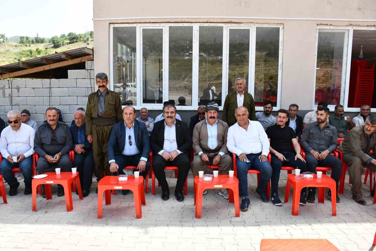 ŞIRNAK’IN ULUDERE İLÇESİNDE AK PARTİLİ ŞENOBA BELEDİYE BAŞKANI ALİHAN BABAT