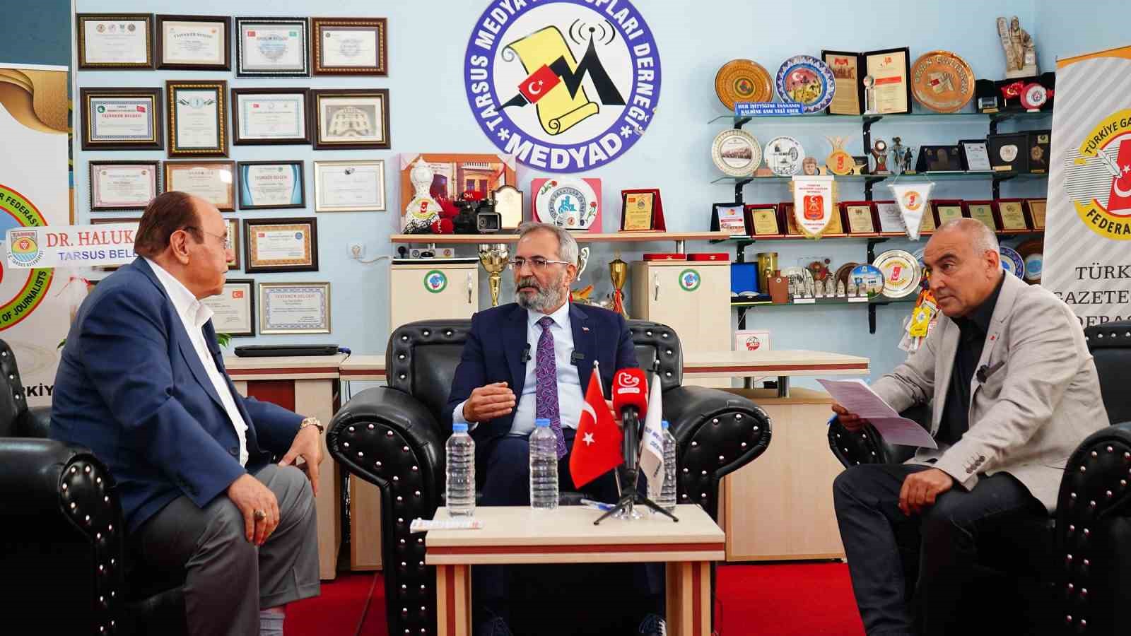 MERSİN'İN TARSUS İLÇE BELEDİYE BAŞKANI HALUK BOZDOĞAN, TARSUS'UN İL OLMASI