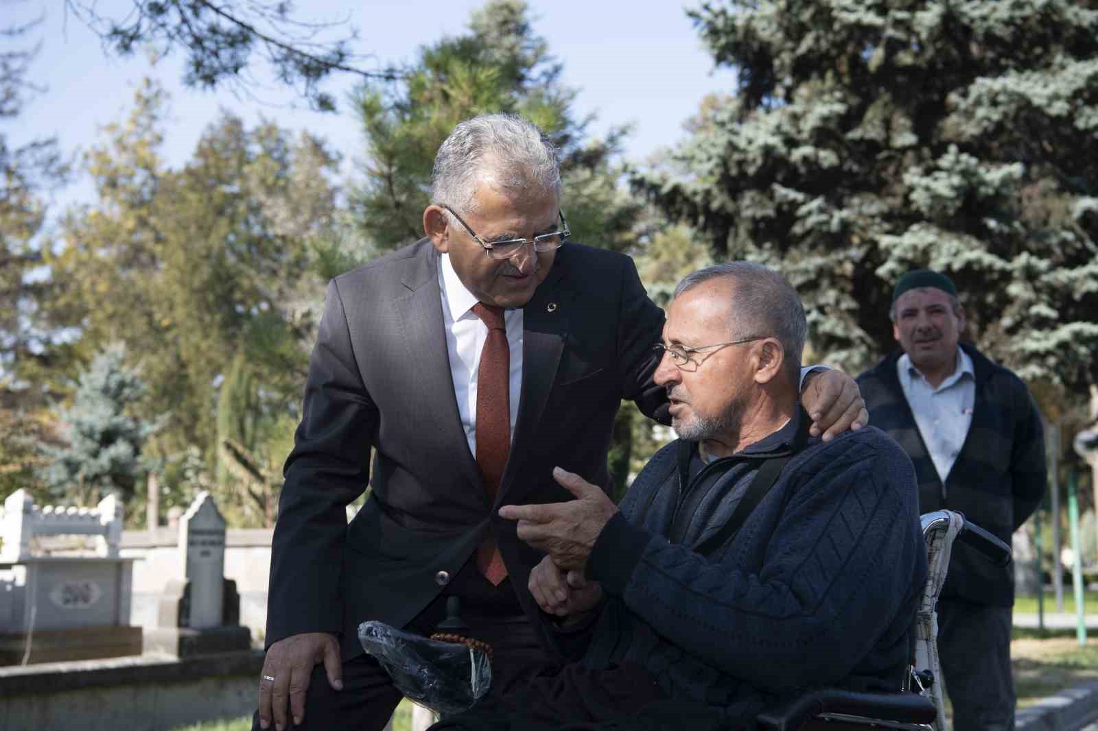 KAYSERİ BÜYÜKŞEHİR BELEDİYE BAŞKANI DR. MEMDUH BÜYÜKKILIÇ, ENGELLİLER HAFTASI DOLAYISIYLA