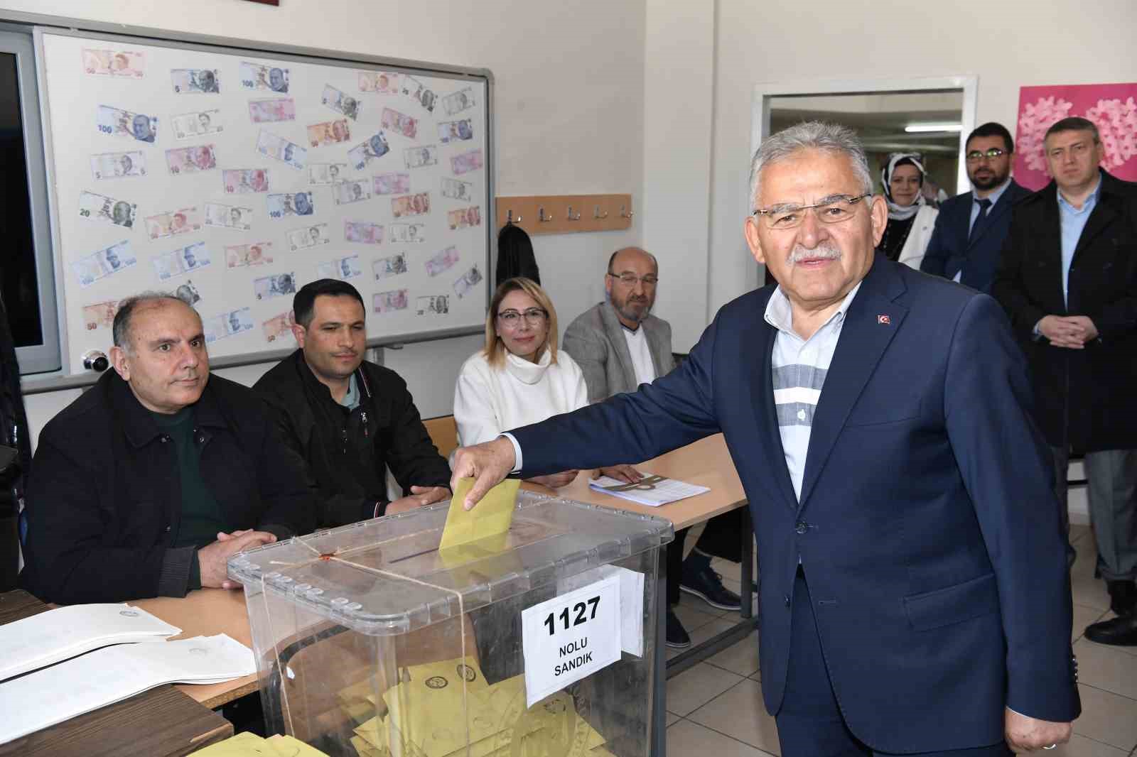 KAYSERİ BÜYÜKŞEHİR BELEDİYE BAŞKANI DR. MEMDUH BÜYÜKKILIÇ, CUMHURBAŞKANI SEÇİMİ VE