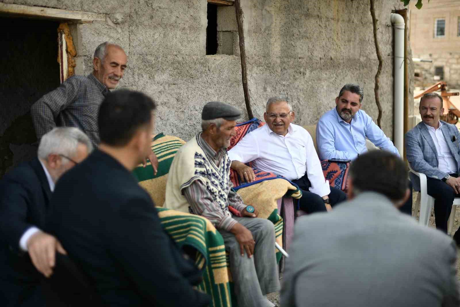 KAYSERİ BÜYÜKŞEHİR BELEDİYE BAŞKANI DR. MEMDUH BÜYÜKKILIÇ, KOCASİNAN İLÇESİNDE YEMLİHA,
