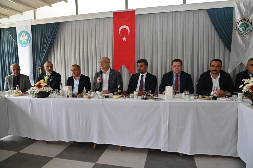 MANİSA BÜYÜKŞEHİR BELEDİYE BAŞKANI CENGİZ ERGÜN, SARIGÖL ZİYARETİNDE İLÇEDE FAALİYET