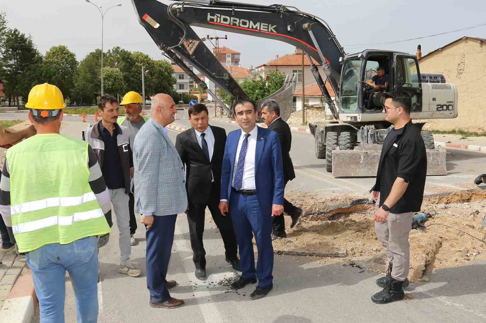 KARAMAN BELEDİYE BAŞKANI SAVAŞ KALAYCI, İMAR SORUNU NEDENİYLE BİR KISMINA