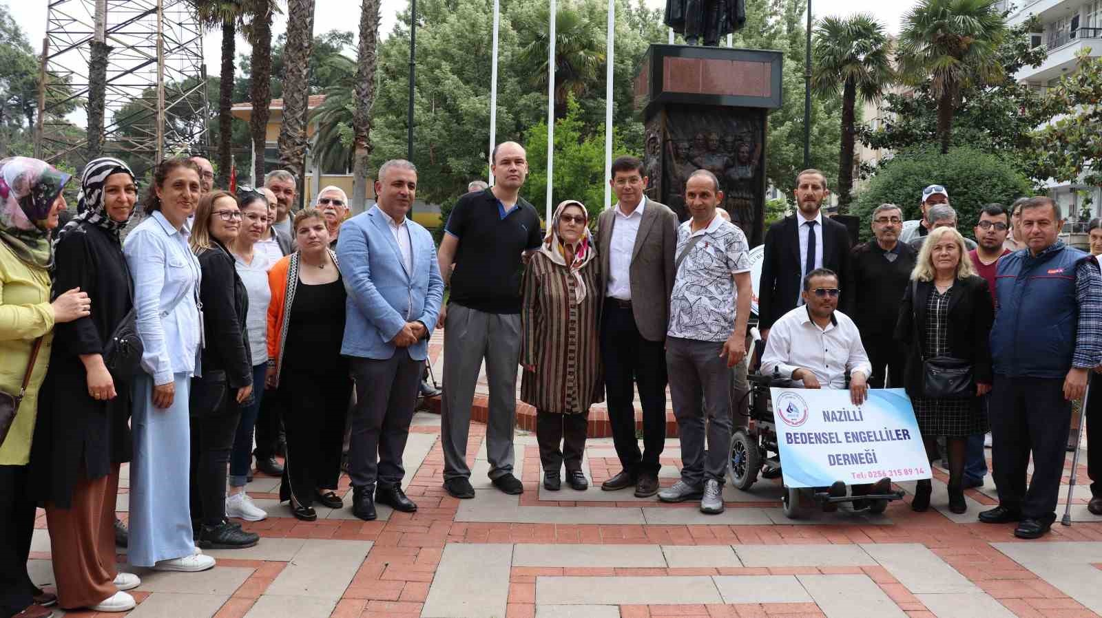 NAZİLLİ BELEDİYE BAŞKANI KÜRŞAT ENGİN ÖZCAN, 10-16 MAYIS ENGELLİLER HAFTASI