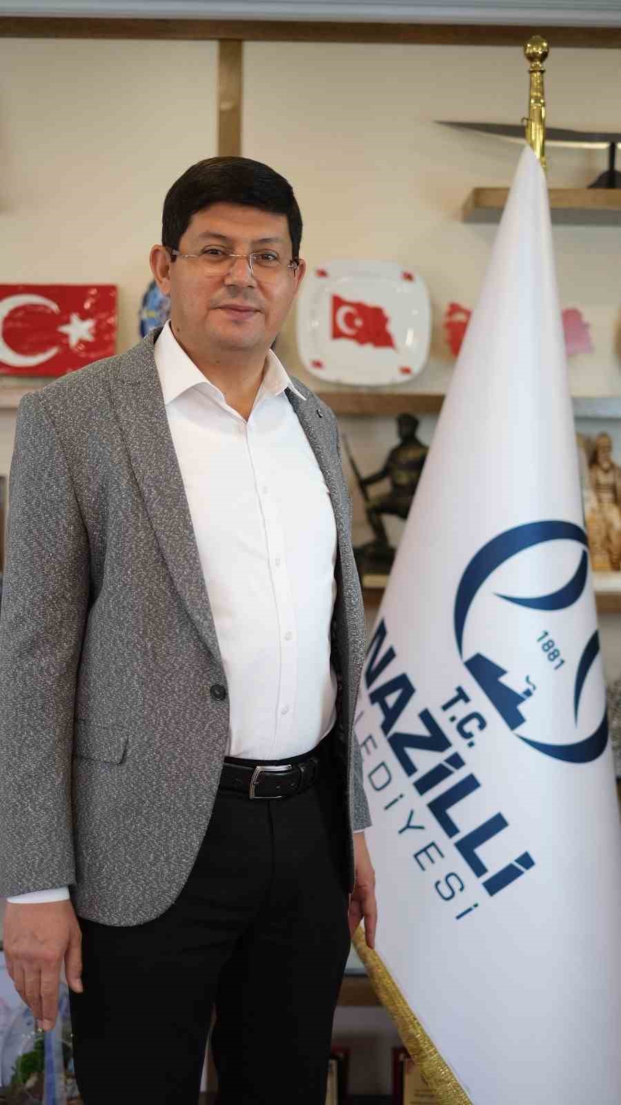 NAZİLLİ BELEDİYE BAŞKANI KÜRŞAT ENGİN ÖZCAN, 19 MAYIS ATATÜRK'Ü ANMA