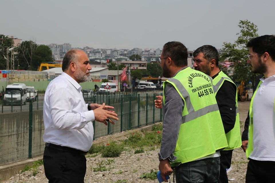 İLÇENİN FARKLI NOKTALARINDA CANİK BELEDİYESİ FEN İŞLERİ MÜDÜRLÜĞÜ TARAFINDAN GERÇEKLEŞTİRİLEN