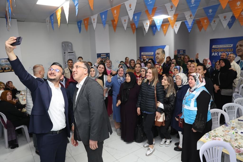 AK PARTİ NEVŞEHİR MİLLETVEKİLİ ADAYI MUSTAFA RAUF YANAR İLE BİRLİKTE,