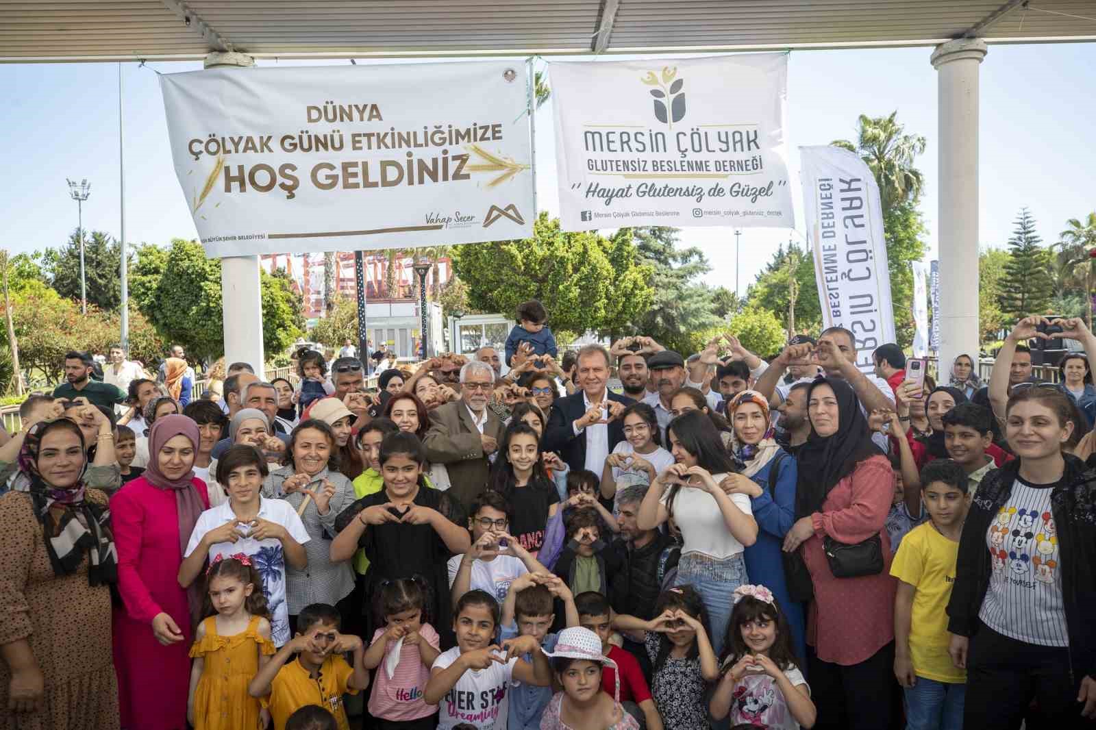 MERSİN BÜYÜKŞEHİR BELEDİYE BAŞKANI VAHAP SEÇER, DÜNYA ÇÖLYAK GÜNÜ DOLAYISIYLA