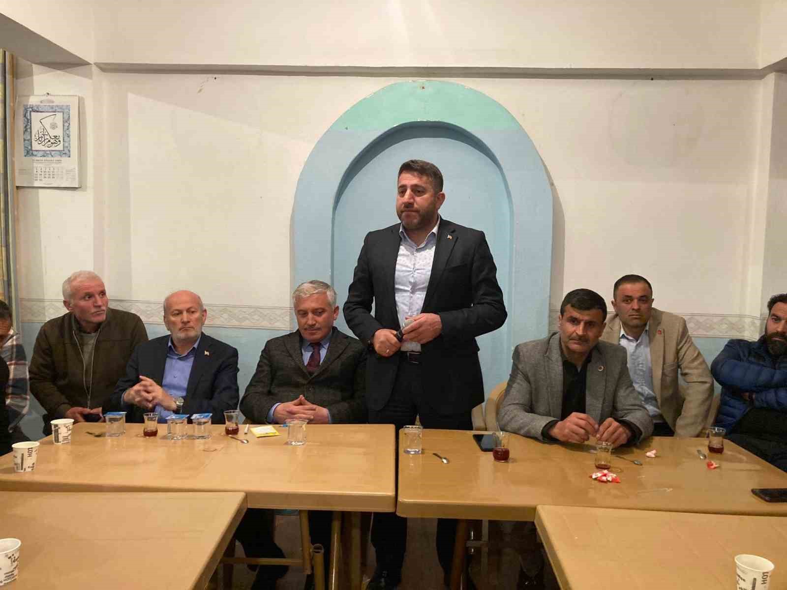 14 MAYIS SEÇİMLERİ ÖNCESİ ÇALIŞMALAR DEVAM EDERKEN, ULUBEY BELEDİYE BAŞKANI
