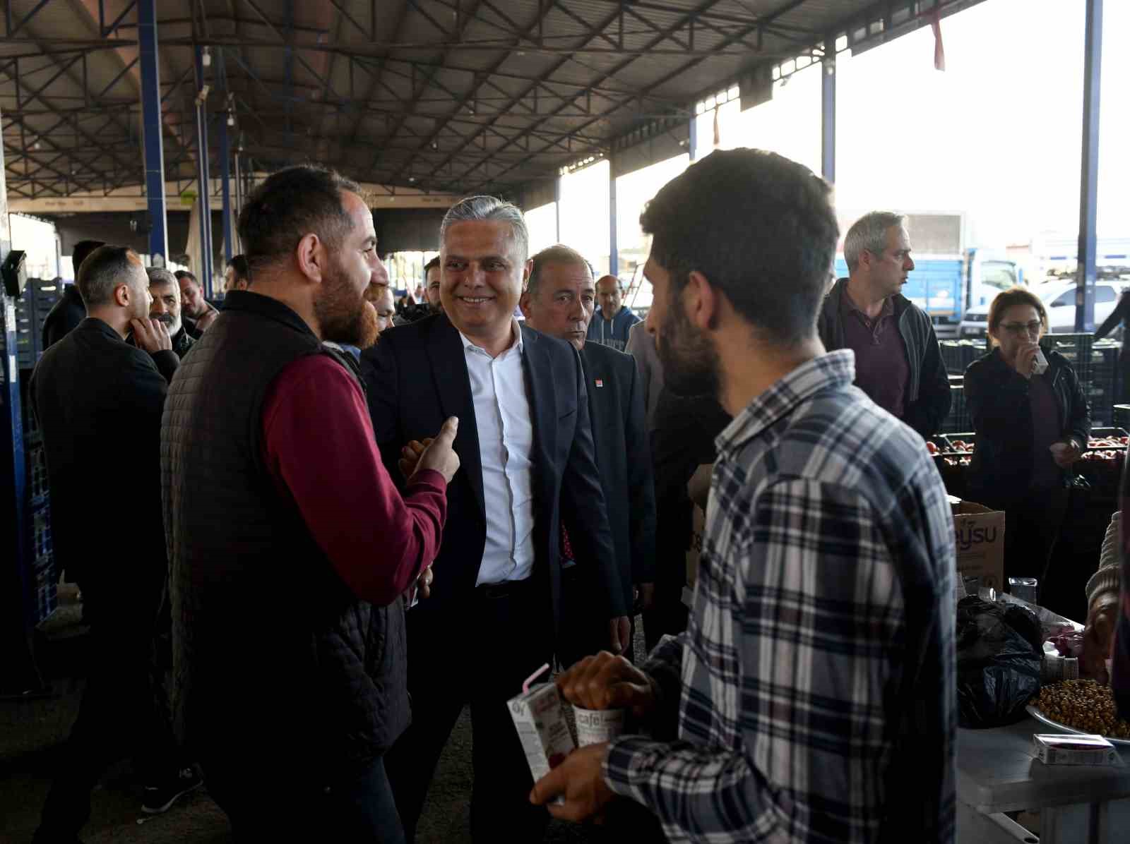 MURATPAŞA BELEDİYE BAŞKANI ÜMİT UYSAL, PARTİSİNİN MİLLETVEKİLİ ADAYLARI, İL, İLÇE