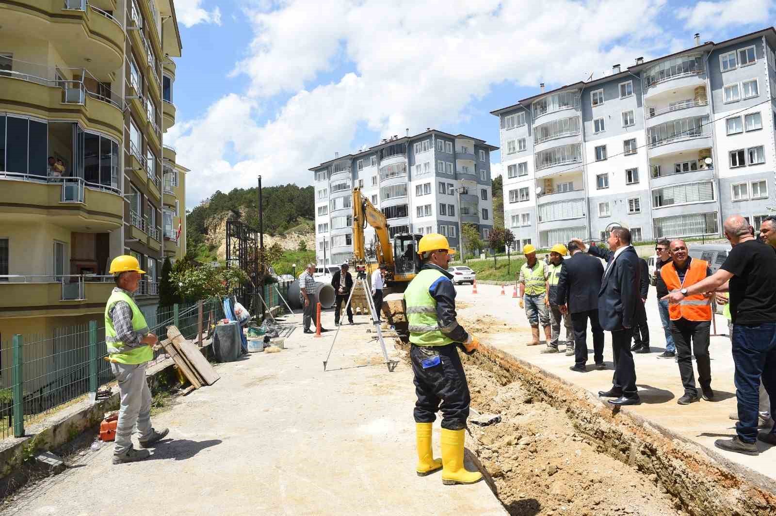 KASTAMONU BELEDİYE BAŞKANI OP. DR. RAHMİ GALİP VİDİNLİOĞLU, ŞEHRİN ÇEŞİTLİ