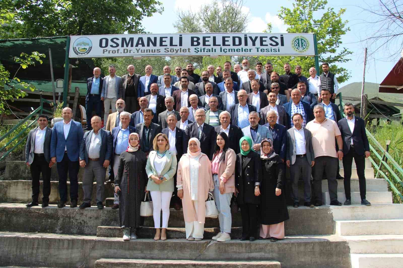 AK PARTİ BİLECİK İL BAŞKANI SERKAN YILDIRIM, OSMANELİ İLÇESİNİ ZİYARET
