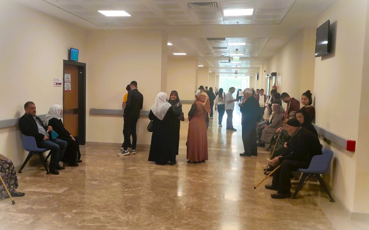 ASRIN FELAKETİNDE HASAR ALMAYAN MALATYA BATTALGAZİ DEVLET HASTANESİ, TÜM BRANŞLARDA