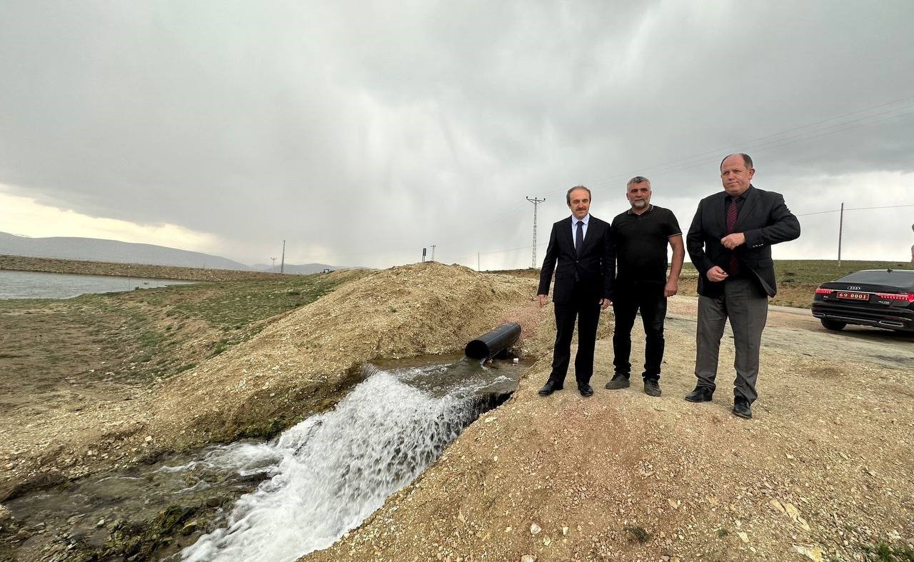 BAYBURT'UN KONURSU KÖYÜNDE SU SORUNU ÇÖZÜLDÜ
