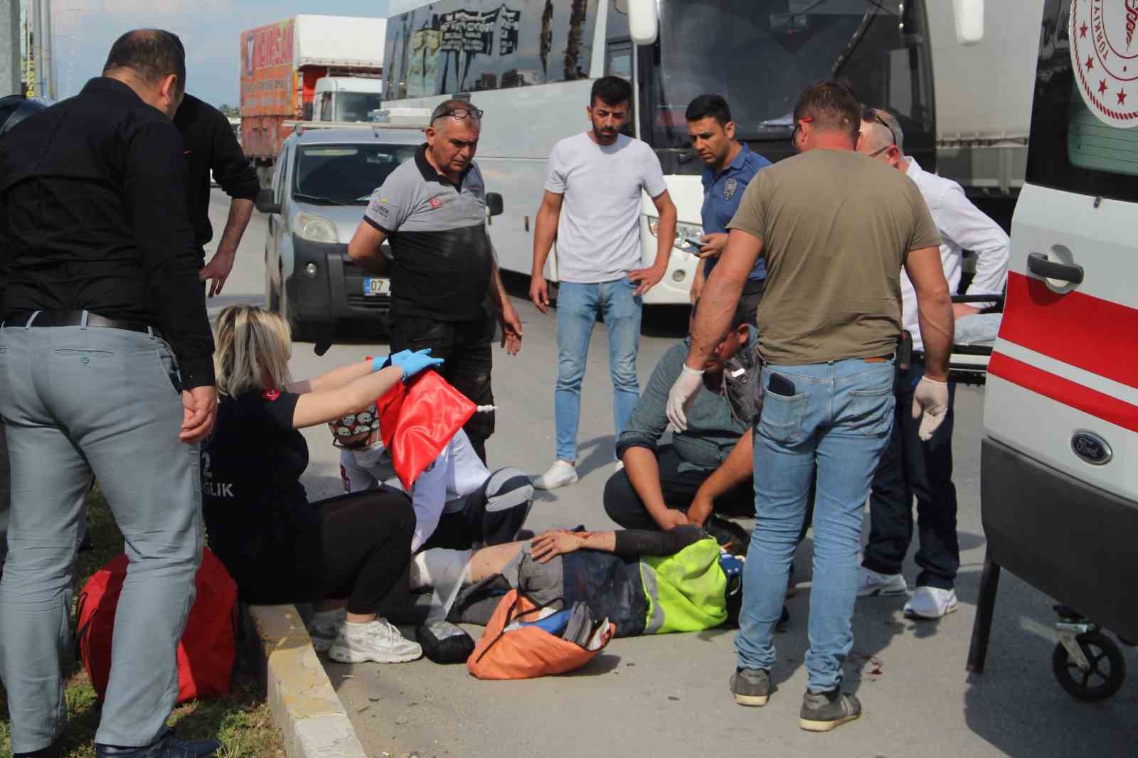ANTALYA’DA 1 MAYIS EMEK VE DAYANIŞMA GÜNÜ’NDE İŞE GİDERKEN TRAFİK