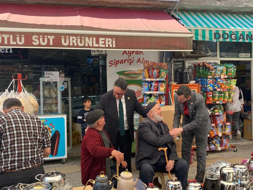 BBP ORHANELİ İLÇESİNİ ZİYARET ETTİ