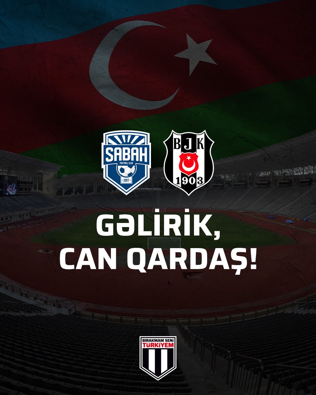 BEŞİKTAŞ, DEPREMZEDELERE DESTEK İÇİN AZERBAYCAN EKİBİ SABAH FC İLE 13