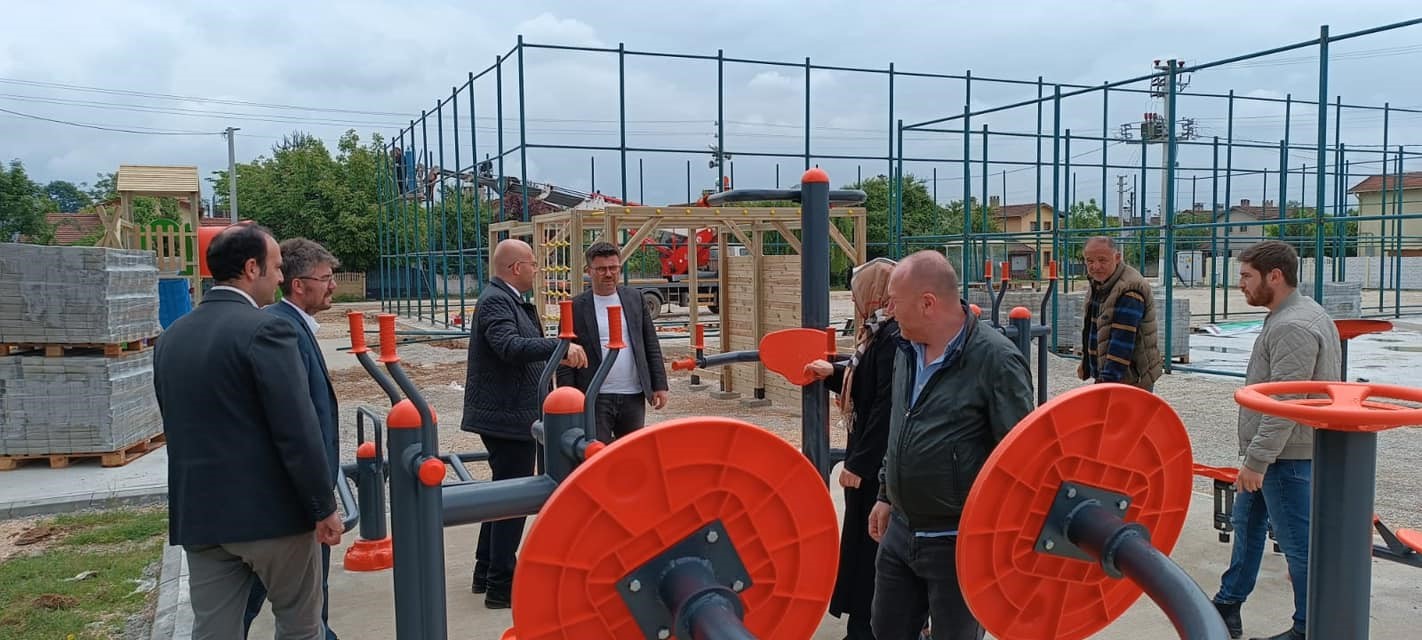 DÜZCE GENÇLİK VE SPOR İL MÜDÜRLÜĞÜ TARAFINDAN BEYCİLER MAHALLESİ’NDE YAPILAN