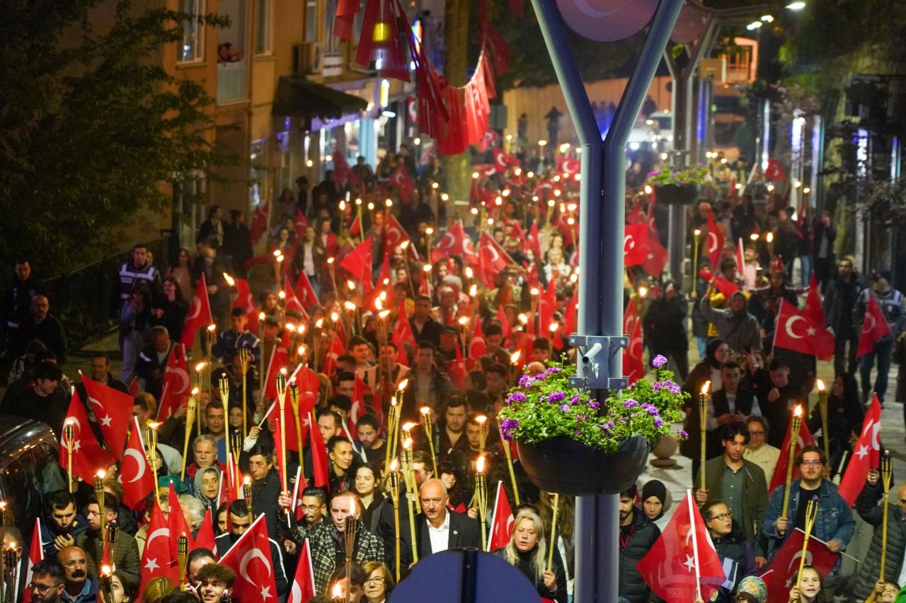 BİLECİK’TE COŞKULU 19 MAYIS KUTLAMASI- SONER ÇELİK-(BİLECİK-İHA)