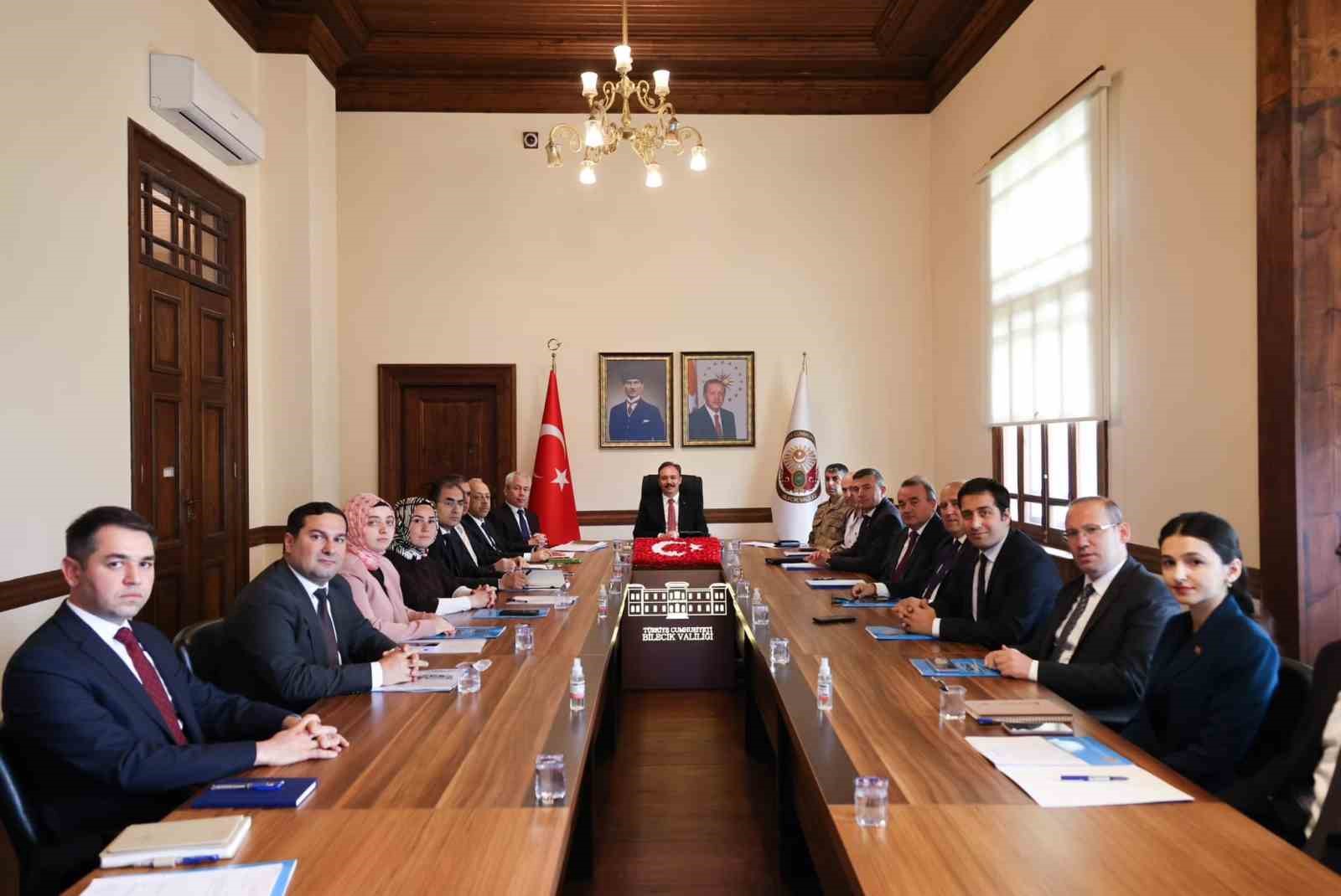 BİLECİK'TE 28 MAYIS GÜNÜ YAPILACAK OLAN CUMHURBAŞKANI SEÇİMİNİN 2’NCİ TURU