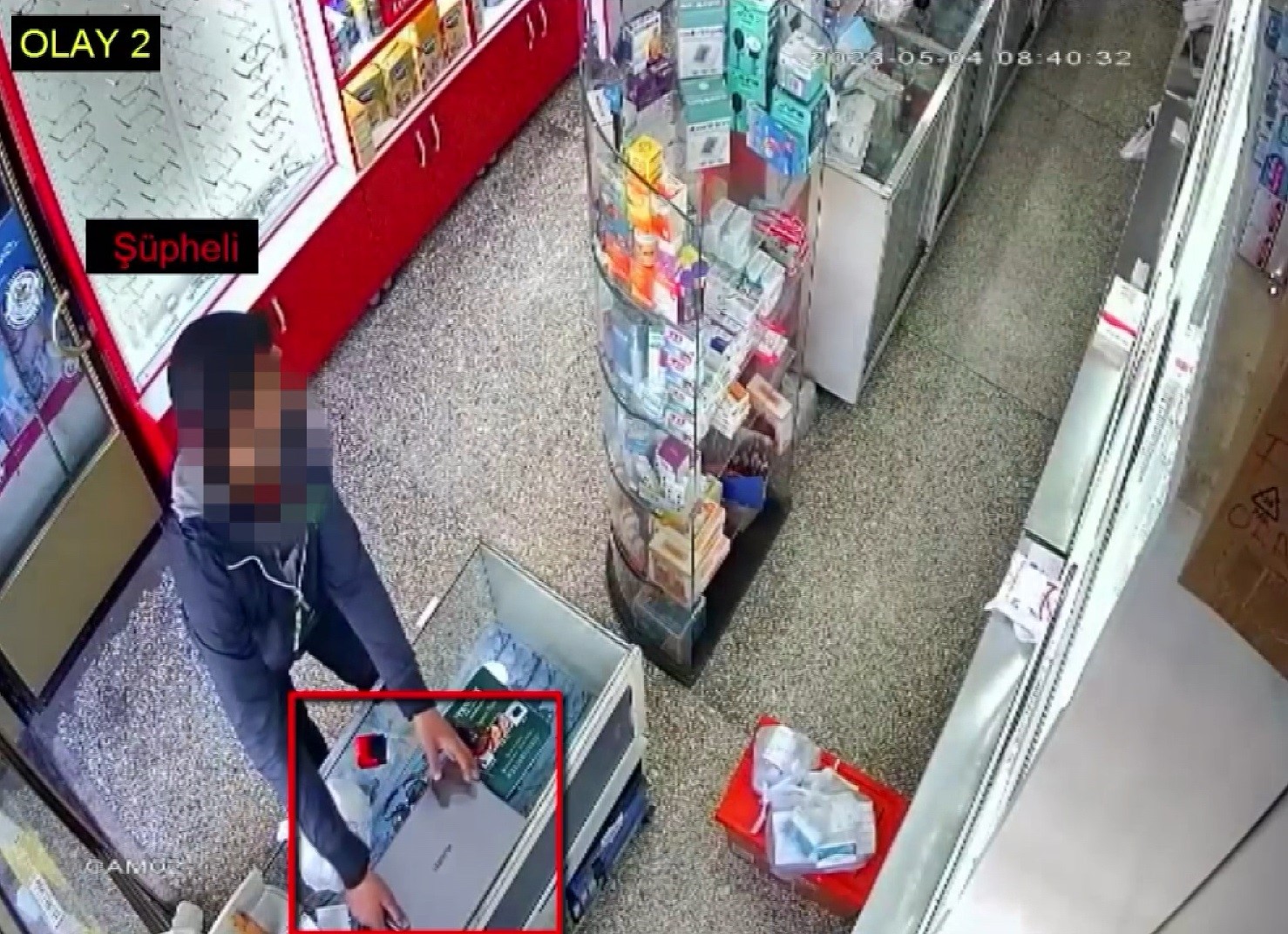 GAZİANTEP’TE BİR İŞ YERİNDE VE EVDE MEYDANA GELEN HIRSIZLIK OLAYINI