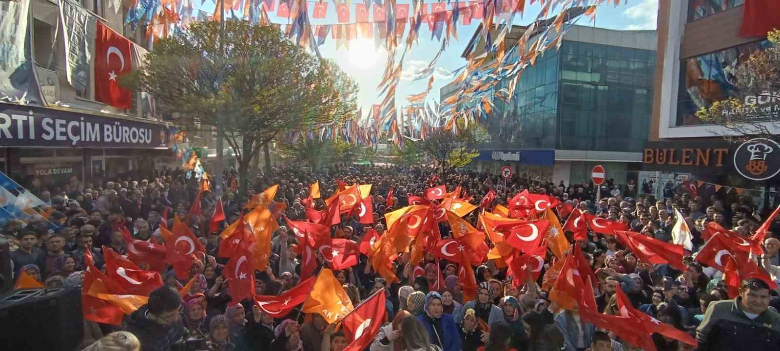 AK PARTİ BAŞKAN VEKİLİ YILDIRIM, "İLK KEZ BU SEÇİMLE TERÖR
