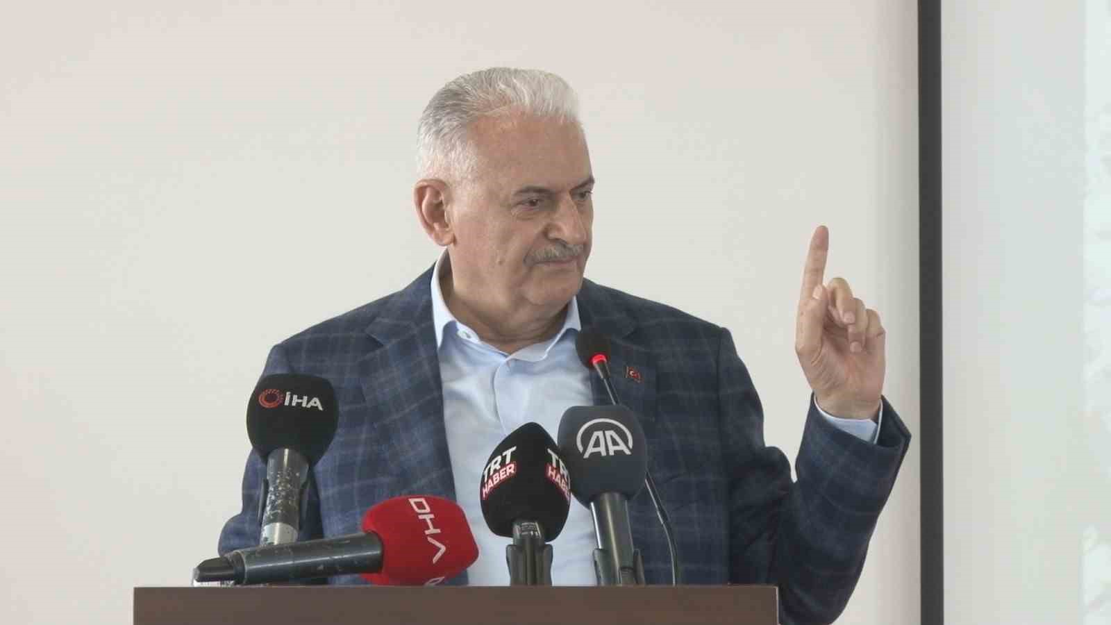 AK PARTİ GENEL BAŞKANVEKİLİ VE ESKİ BAŞBAKAN BİNALİ YILDIRIM ANKARA’NIN