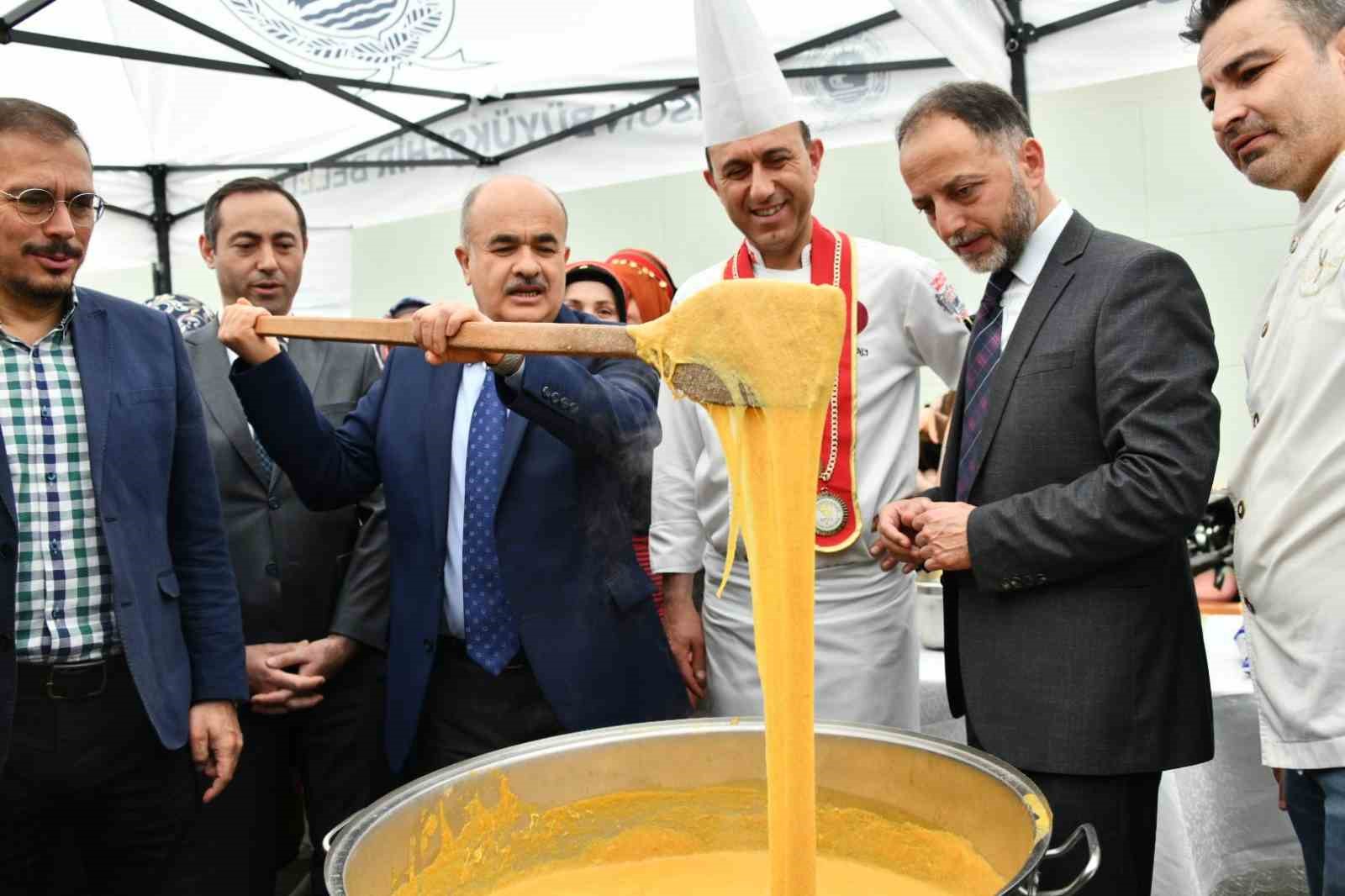 BİNLERCE YILLIK TÜRK MUTFAK KÜLTÜRÜNÜN ÜRÜNLERİ SAMSUN’DA DÜZENLENEN ETKİNLİK İLE