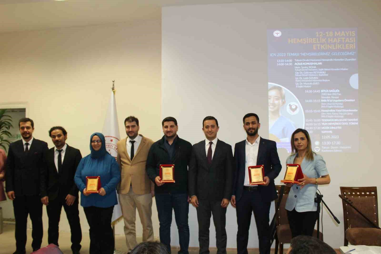 BİTLİS İL SAĞLIĞI MÜDÜRLÜĞÜ TARAFINDAN ORGANİZE EDİLEN 12-18 MAYIS HEMŞİRELER