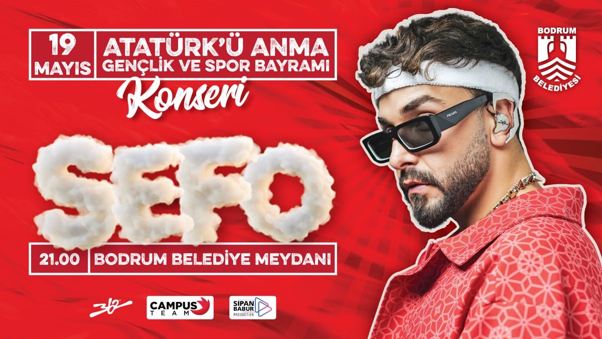 BODRUM’DA 19 MAYIS KUTLAMALARI