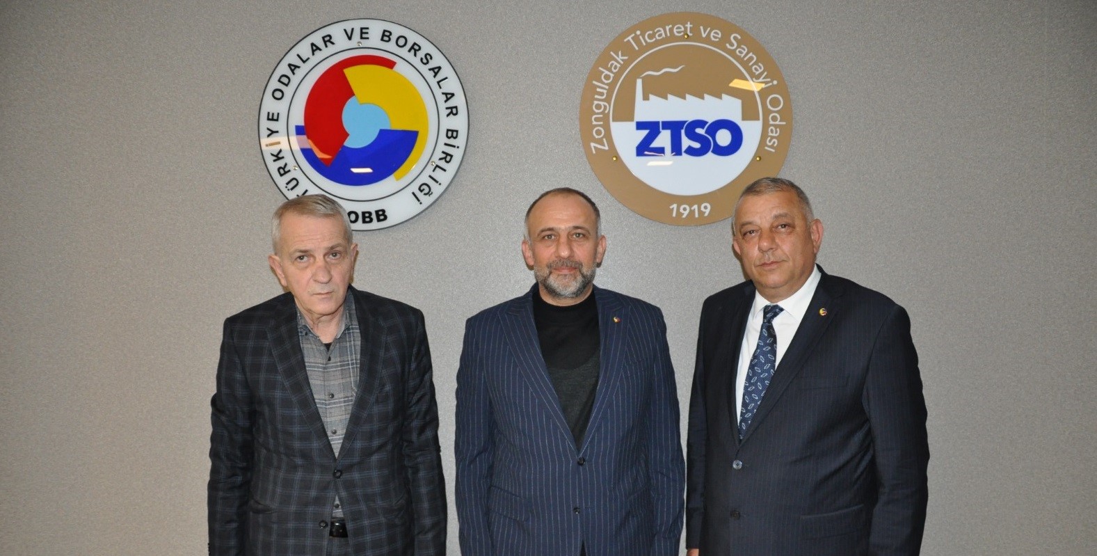 DÜZCE VE ZONGULDAK TİCARET VE SANAYİ ODASI BAŞKANLARI BİR ARAYA