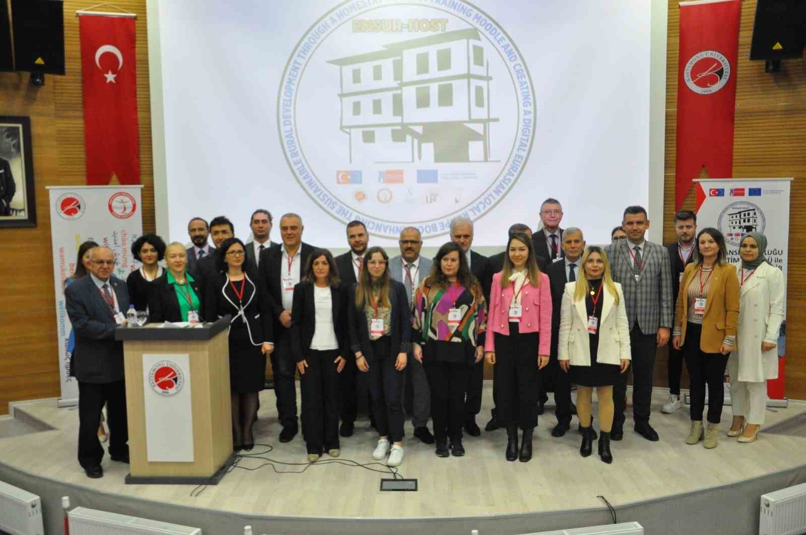 KASTAMONU ÜNİVERSİTESİ'NİN YÜRÜTÜCÜLÜĞÜNDE İTALYA, İSPANYA VE NORVEÇ'İN DE ORTAK OLDUĞU