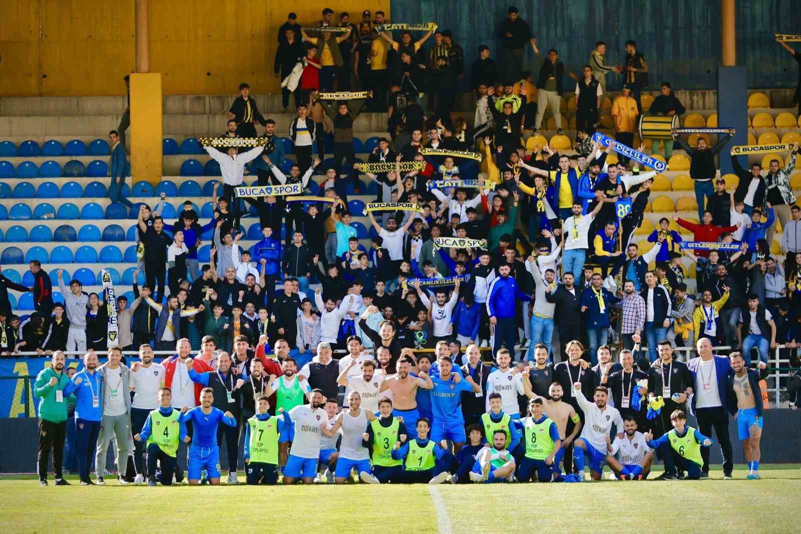 TFF 2. LİG KIRMIZI GRUP EKİPLERİNDEN BUCASPOR 1928, LİGDE 4
