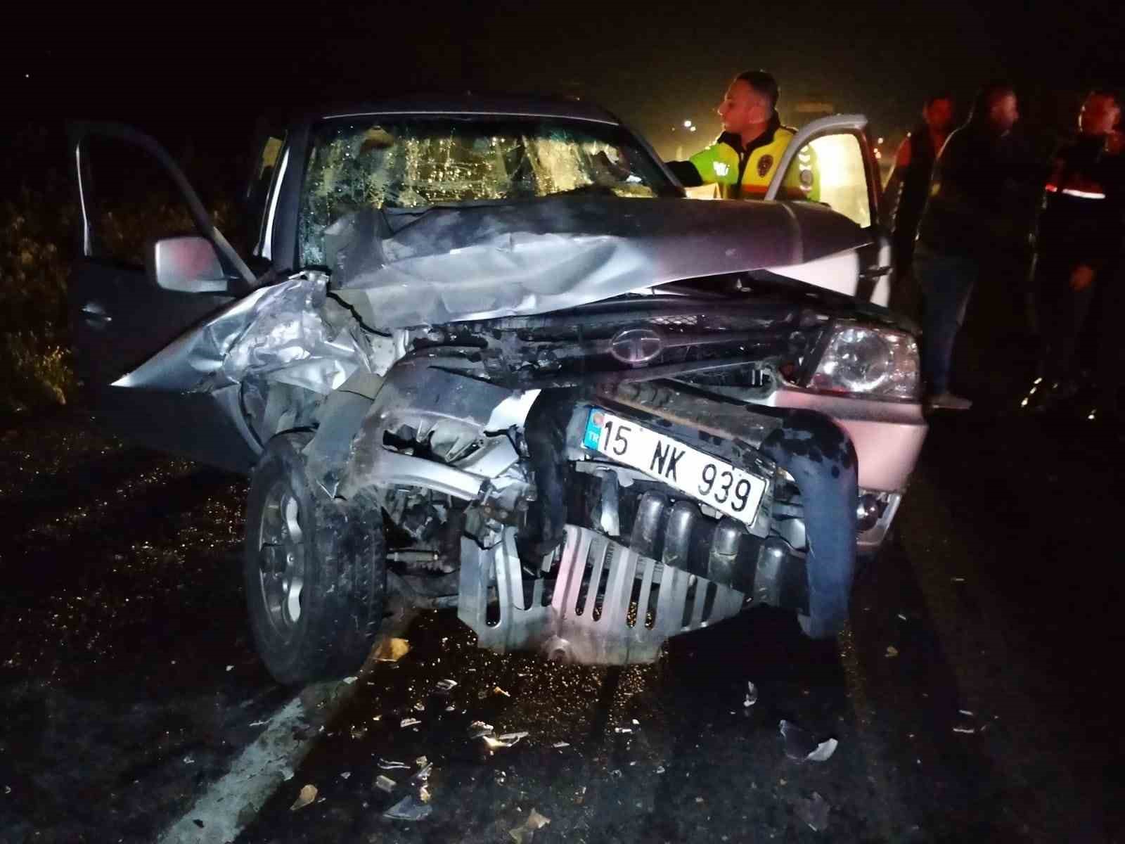 BUHARKENT’TE FECİ KAZA; 2 ÖLÜ, BİR YARALI