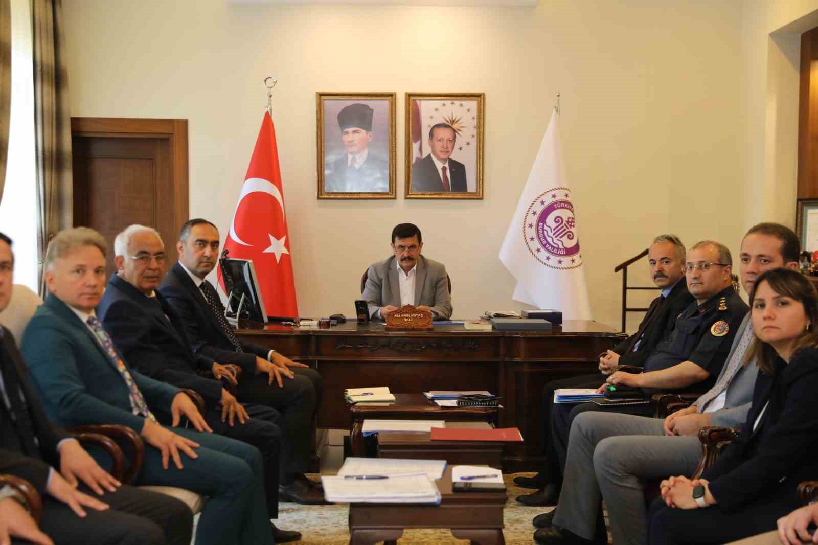 BURDUR VALİSİ SAYIN ALİ ARSLANTAŞ BAŞKANLIĞINDA, 28 MAYIS 2023 PAZAR