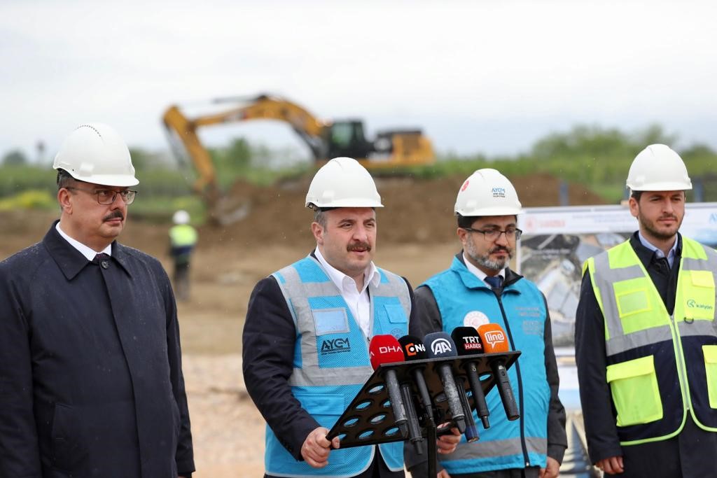 SANAYİ VE TEKNOLOJİ BAKANI MUSTAFA VARANK, BANDIRMA-BURSA-YENİŞEHİR-OSMANELİ HIZLI TREN HATTI'NDA