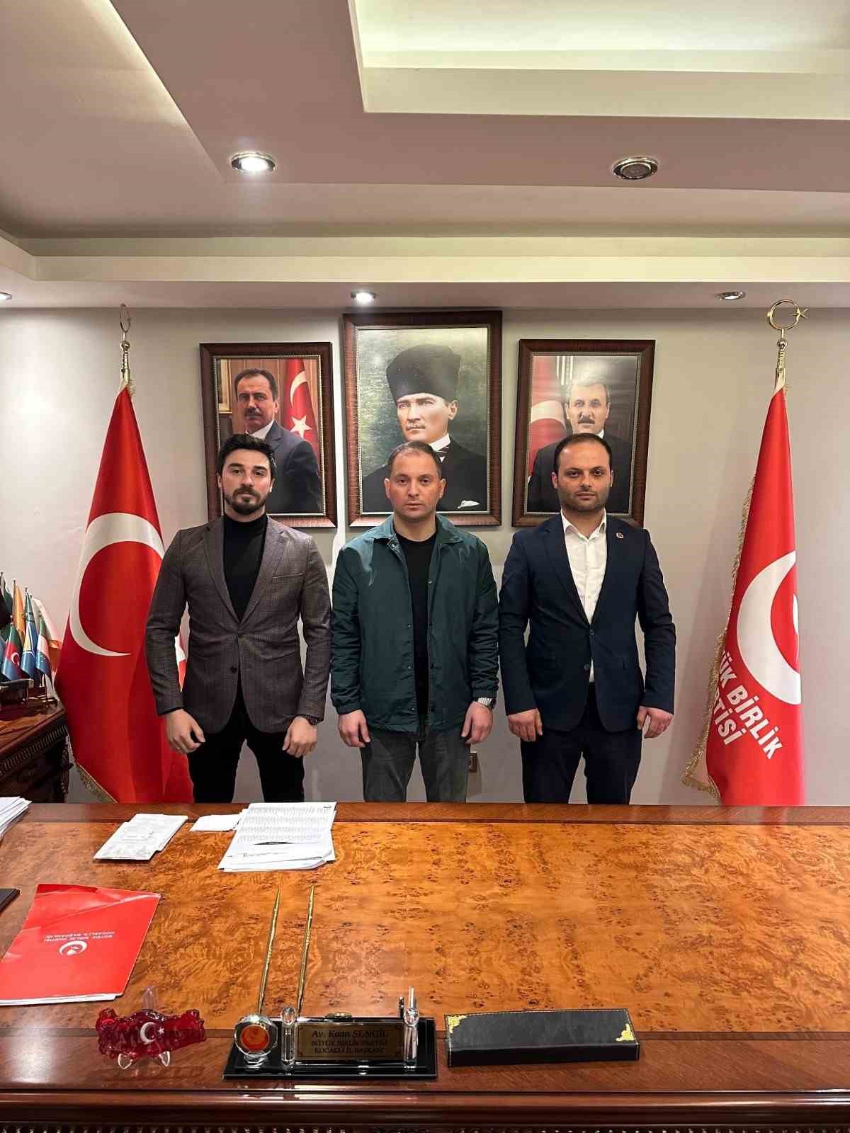 BÜYÜK BİRLİK PARTİSİ ÖZEL KALEM MÜDÜRÜ BEDİRHAN ÇOLAK, SEÇİM KOORDİNASYON