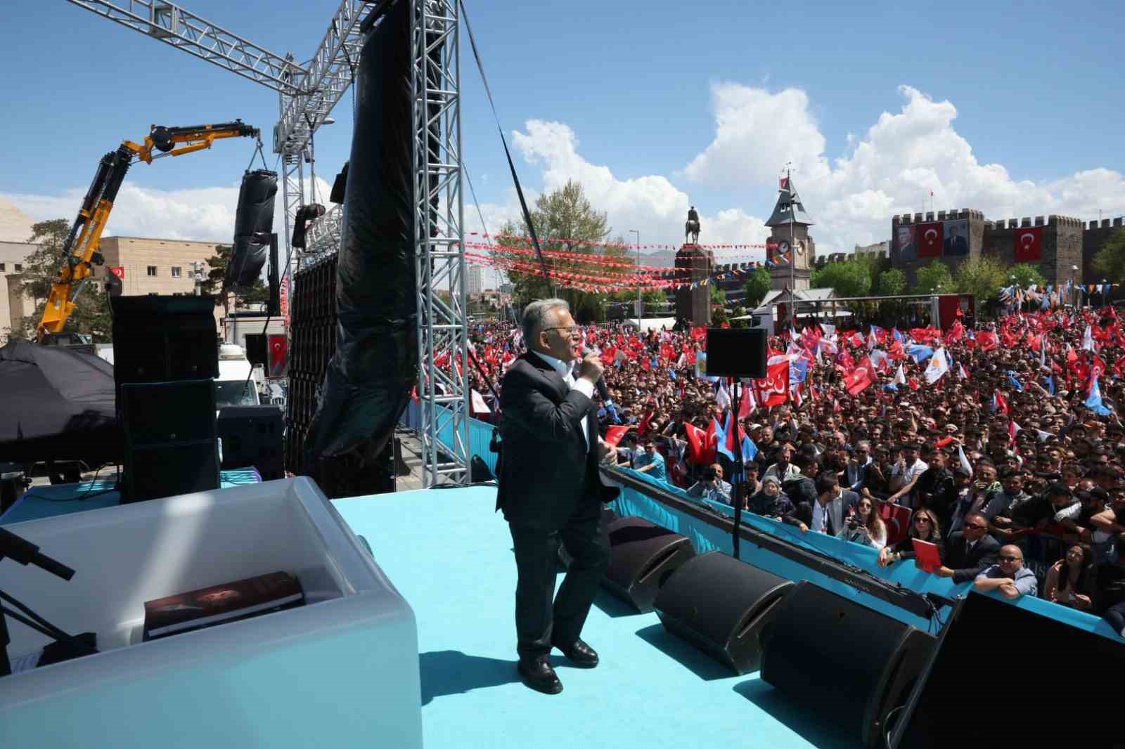 KAYSERİ BÜYÜKŞEHİR BELEDİYE BAŞKANI DR. MEMDUH BÜYÜKKILIÇ, 28 MAYIS’TA İKİNCİ