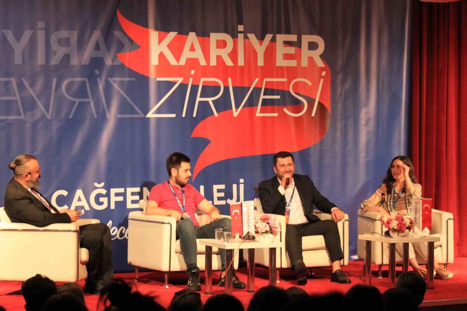 ÇAĞFEN KARİYER ZİRVESİ'NİN 4'ÜNCÜSÜ YOĞUN BİR KATILIM İLE TAŞBAŞI KÜLTÜR