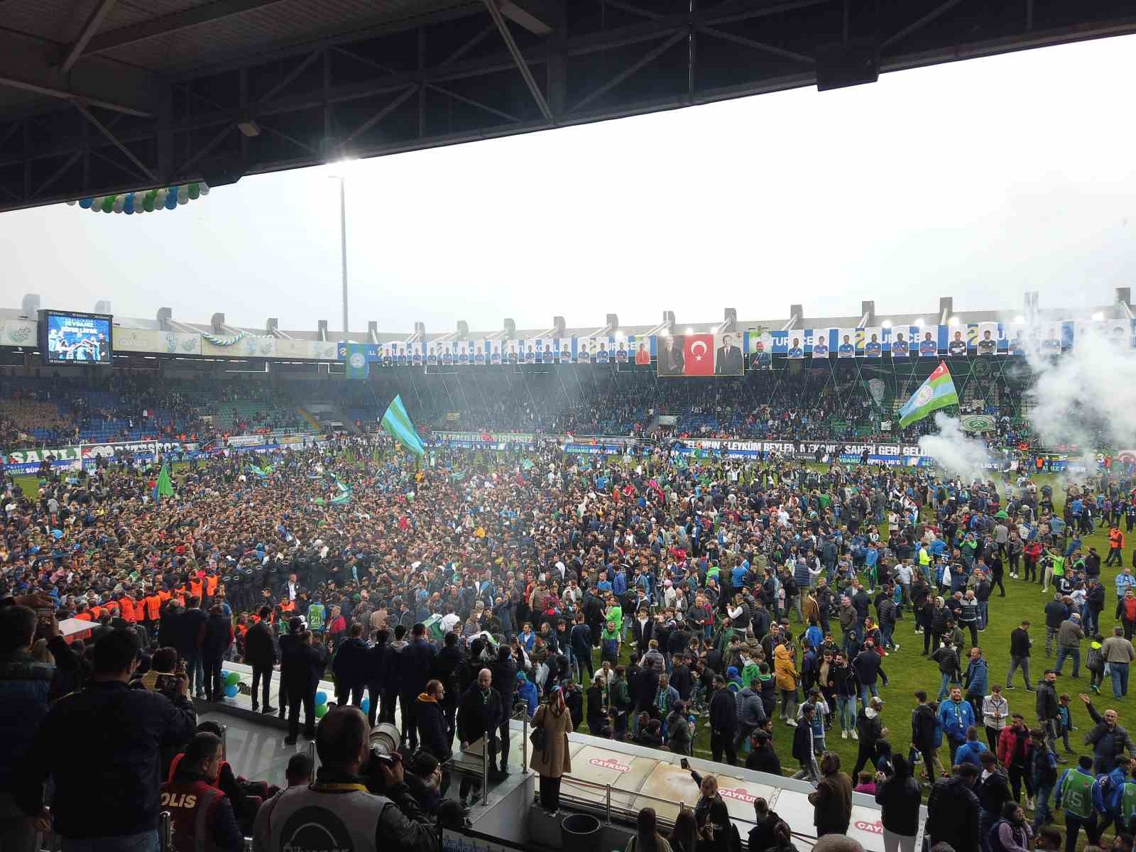 SPOR TOTO 1. LİG’İN 38. HAFTASINDA ÇAYKUR RİZESPOR, SAHASINDA KARŞILAŞTIĞI