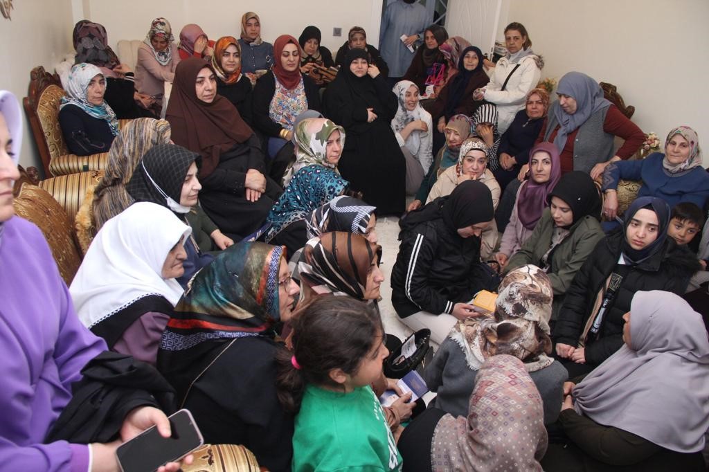 AK PARTİ ERZURUM MİLLETVEKİLİ ADAYI AV. AYŞE DENİZ ÇELİK, DÜNKÜ