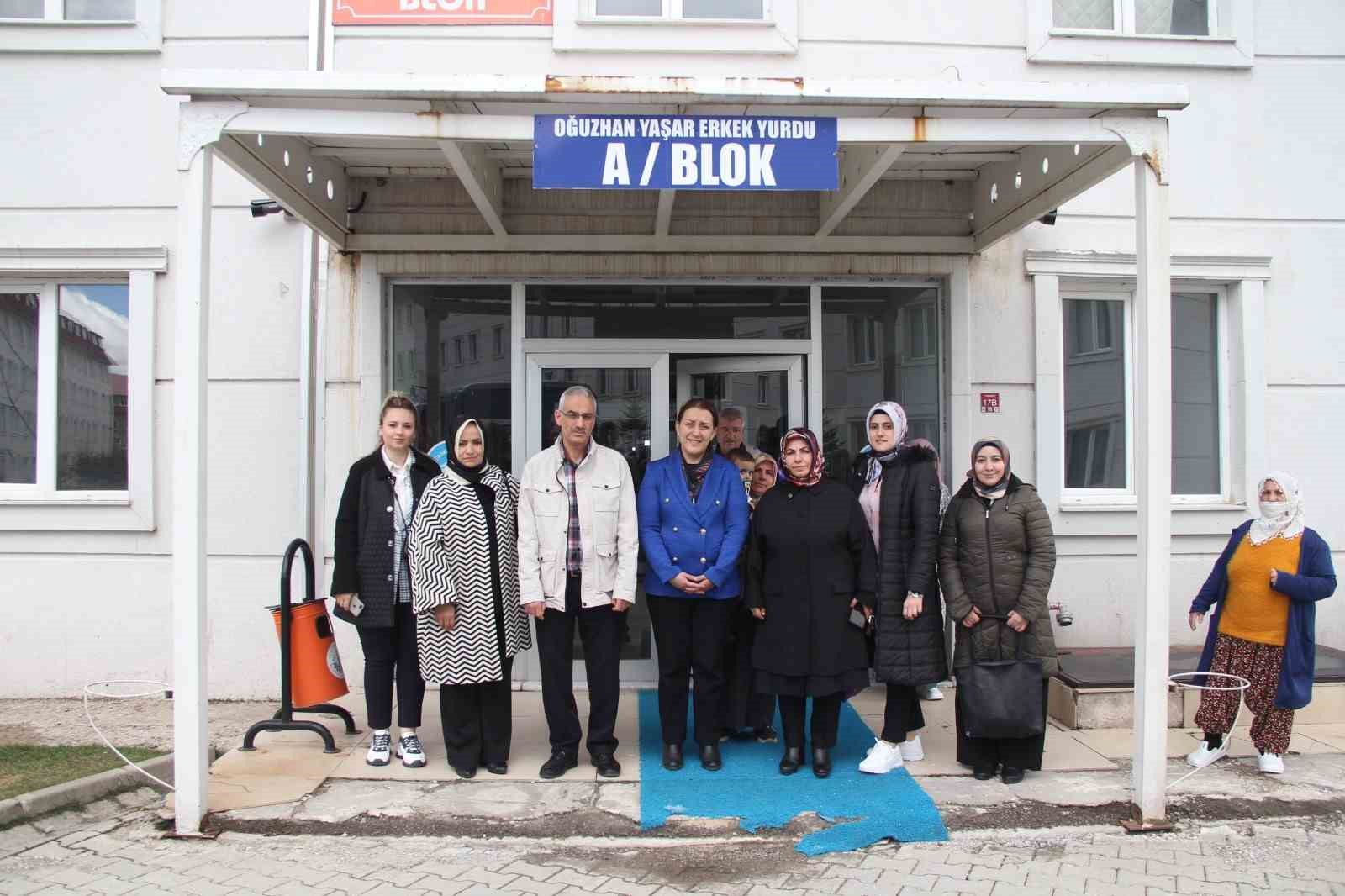 AK PARTİ ERZURUM MİLLETVEKİLİ ADAYI AV. AYŞE DENİZ ÇELİK, DÜNKÜ