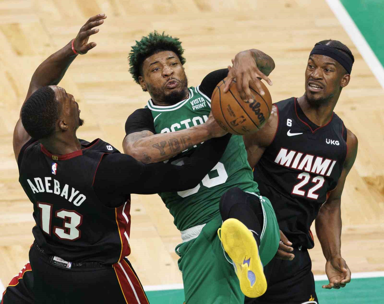 NBA DOĞU KONFERANSI FİNALİNDE BOSTON CELTİCS, EVİNDE MİAMİ HEAT'İ 110-97'LİK