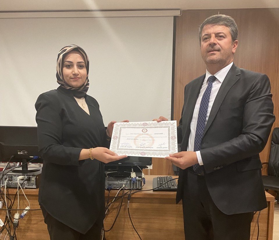 CHP ADIYAMAN MİLLETVEKİLİ ABDURRAHMAN TUTDERE, DÜZENLENEN PROGRAM İLE MAZBATASINI ALDI.