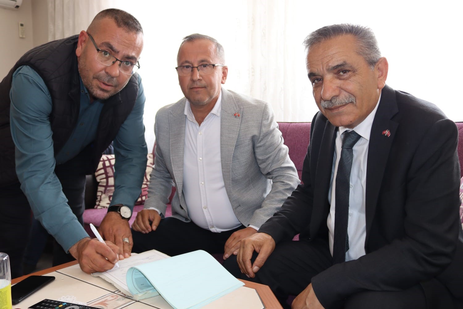 CHP’NİN TEPKİ TOPLAYAN VAN MİTİNGİ SONRASI ACIPAYAM’DA PARTİYE KATILAN 324