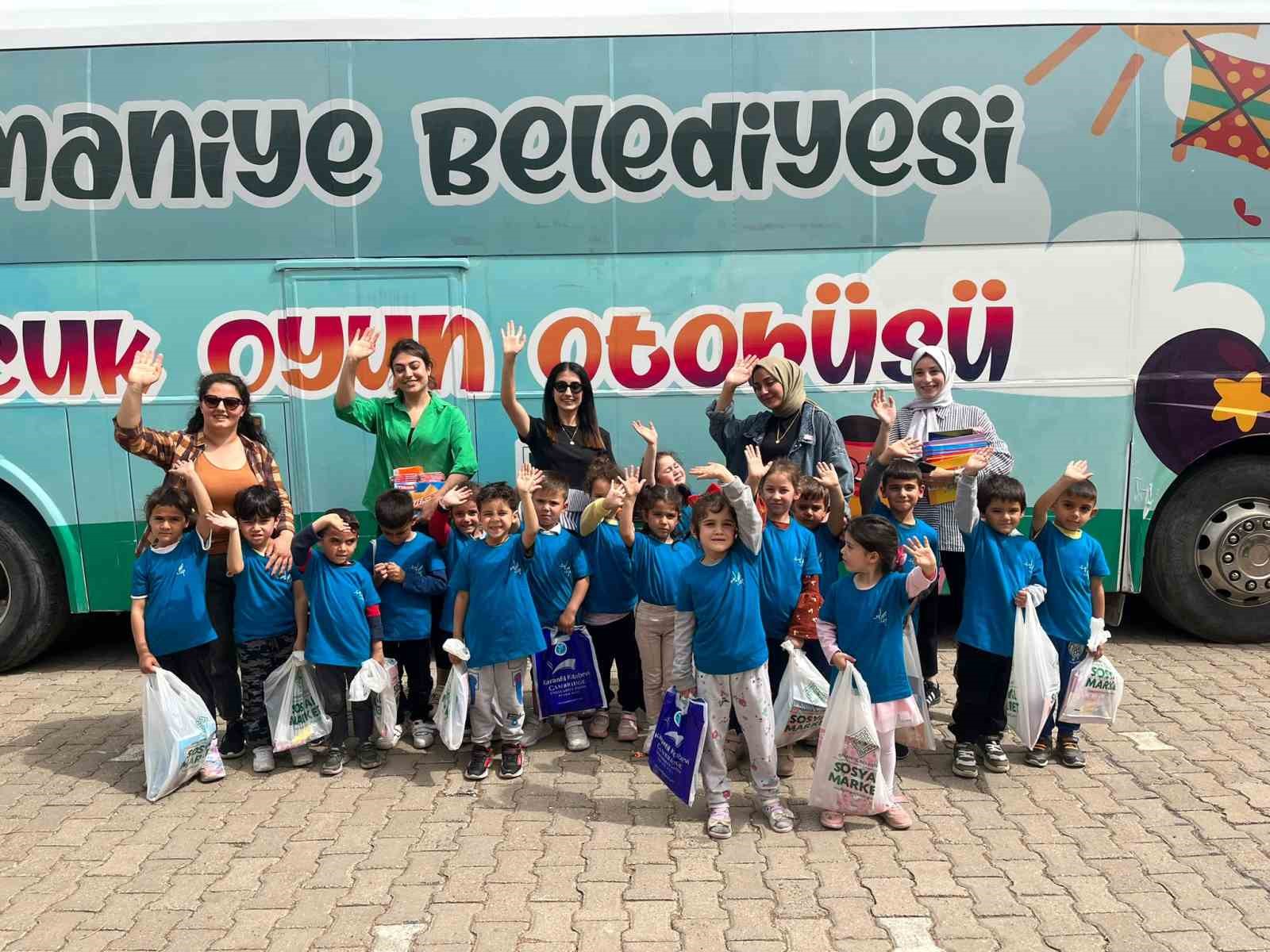 OSMANİYE BELEDİYESİ TARAFINDAN, 6 ŞUBAT’TA YAŞANAN DEPREMLER SONRASINDA AFETZEDE ÇOCUKLAR