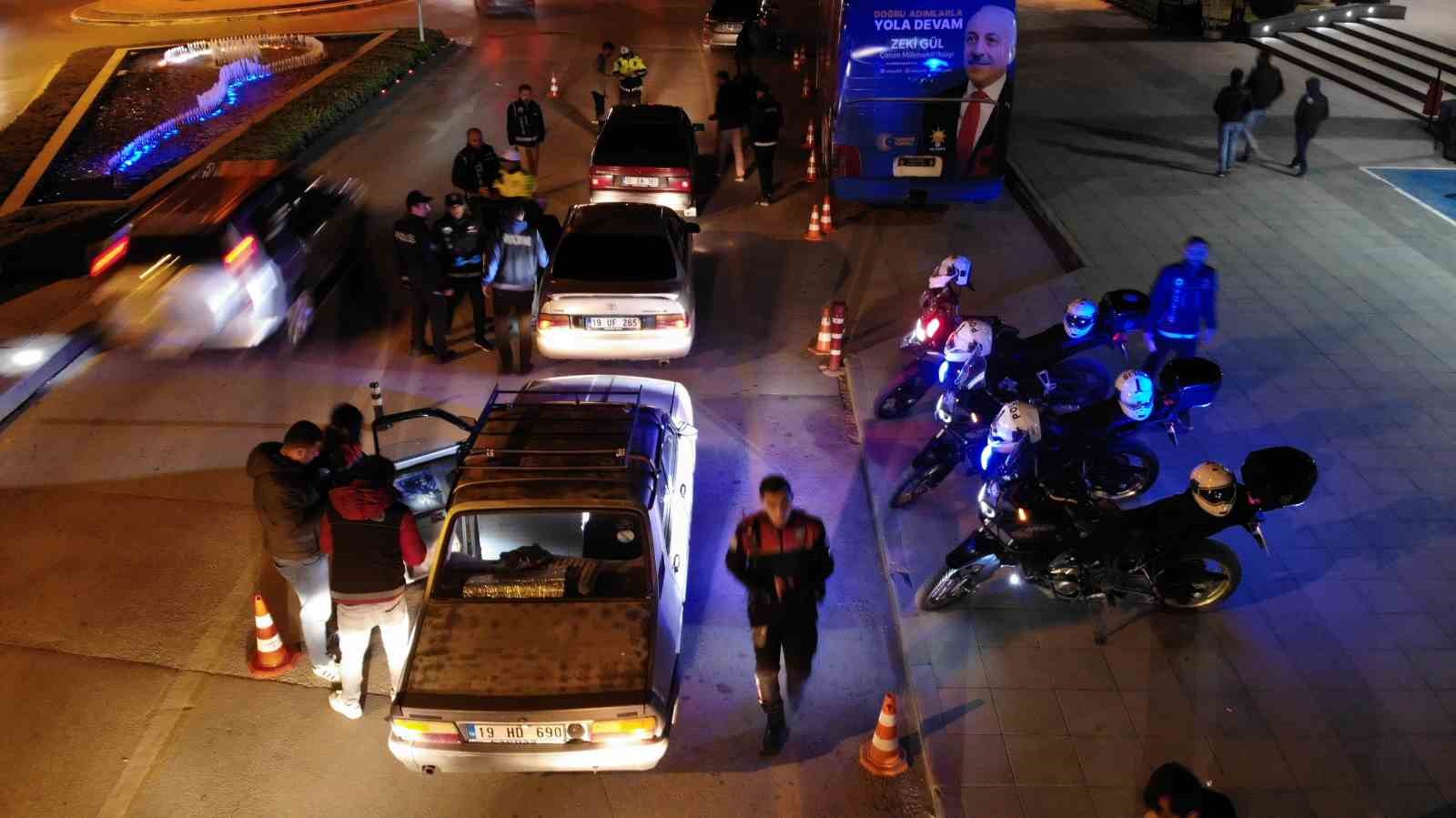 ÇORUM İL EMNİYET MÜDÜRLÜĞÜ TARAFINDAN HUZUR VE GÜVENLİK, KİŞİ DOKUNULMAZLIĞI