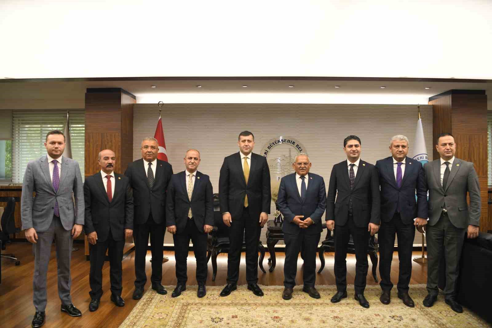 KAYSERİ BÜYÜKŞEHİR BELEDİYE BAŞKANI DR. MEMDUH BÜYÜKKILIÇ, CUMHUR İTTİFAKI ORTAĞI