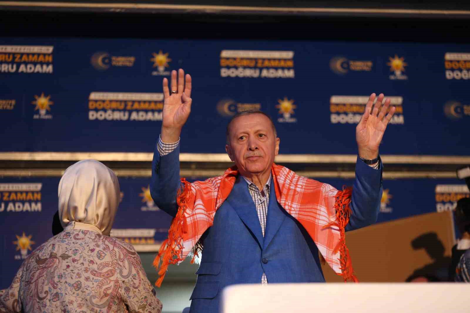 CUMHURBAŞKANI RECEP TAYYİP ERDOĞAN, 14 MAYIS SEÇİMLERİNİN TÜRKİYE İÇİN BİR